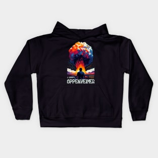 J Robert Oppenheimer wpap Kids Hoodie